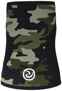 Rehband Kniebandage Neopren 5 mm, Camouflage, L, 7751X-12-4