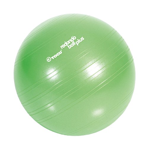 TOGU Gymnastikball, Pilates Ball, Trainingsball, Übungsball TOGU Redondo Ball Plus (Das Original), grün, 38, 491400