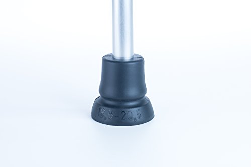 Krückenkapsel Antirutsch Gummipuffer Gehhilfenfuß passend für Gehstützen Gehstöcke mit Rohrdurchmesser von 18,5 – 20,5 mm