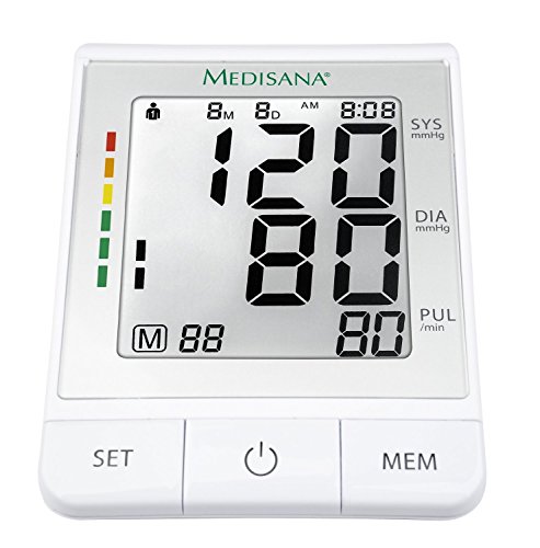 Medisana BU 530 Oberarmblutdruckmessgerät mit Bluetooth zur Datenübertragung an die VitaDock+ App