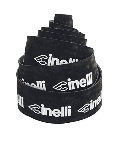 Cinelli Logo, Aus Samt, Schwarz / Weiß