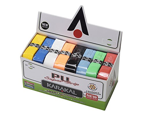 Karakal PU Super Squash Grips (Sortierte Farben)