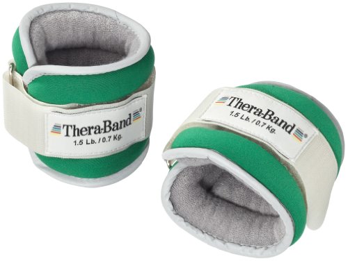 Thera-Band Gewichtsmanschetten (Paar), grün, je 700 g