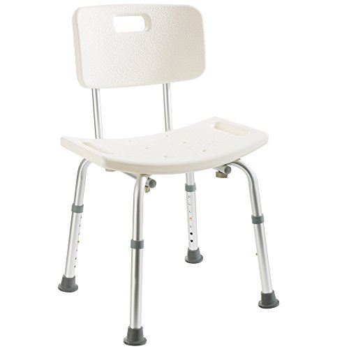 Duschstuhl Badestuhl mit Rücklehne Badestuhl Duschsitz Badehilfe