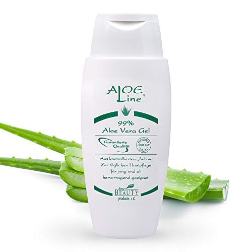 Bio Aloe Vera GEL 99% (150ml) | Pflege für Haut- & Haar | ohne Duft- & Farbstoffe – ohne Parabene – ohne Mineralöle | Vegan | dermatologisch getestet mit Testurteil