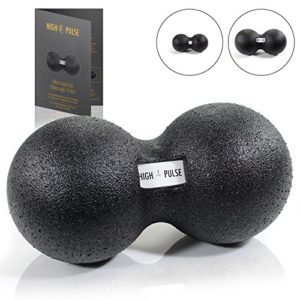 High Pulse Massageball – Für eine gezielte Massage und Regeneration der Muskeln im Nacken und Rücken (12 cm)