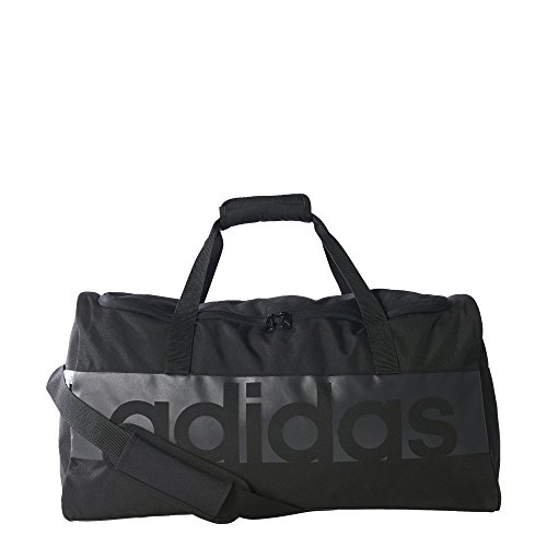 adidas Erwachsene Tiro Linear Team-Tasche Black/Dark Grey, 22 x 57 x 30 cm, 37.6 L