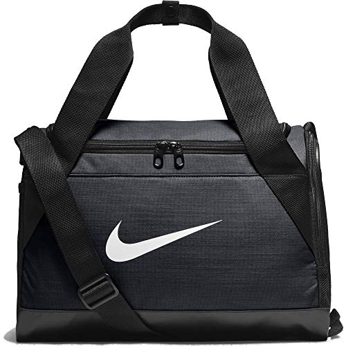 Nike Unisex – Erwachsene NK BRSLA XS DUFF Klassische Sporttaschen Black/White, Einheitsgröße