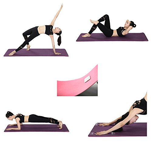 Sosila Yogamatte Aus TPE - Rutschfeste Gymnastikmatte Für Yoga, Pilates & Fitness