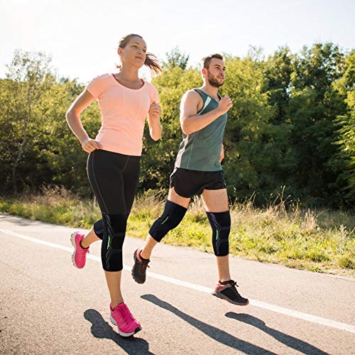 Dazone Kniebandage 2er Set - Rutschfeste Knieschoner Für Sport & Fitness