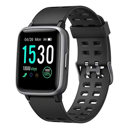 Willful Smartwatch,Fitness Armbanduhr mit Pulsuhr Touchscreen Fitness Uhr IP68 Wasserdicht Fitness Tracker Sportuhr mit Schrittzähler Stoppuhr Smart Watch für Damen Herren für iOS Android Handy