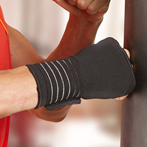 Bodhi2000 Handgelenkbandage Elastisch – Für Sport, Fitness, Gewichtheben, 40x7,5 Cm, Nylon
