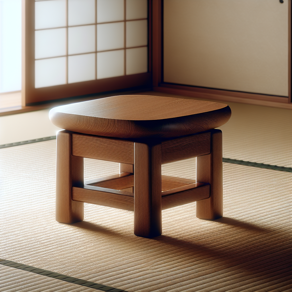 Japanischer Meditationshocker